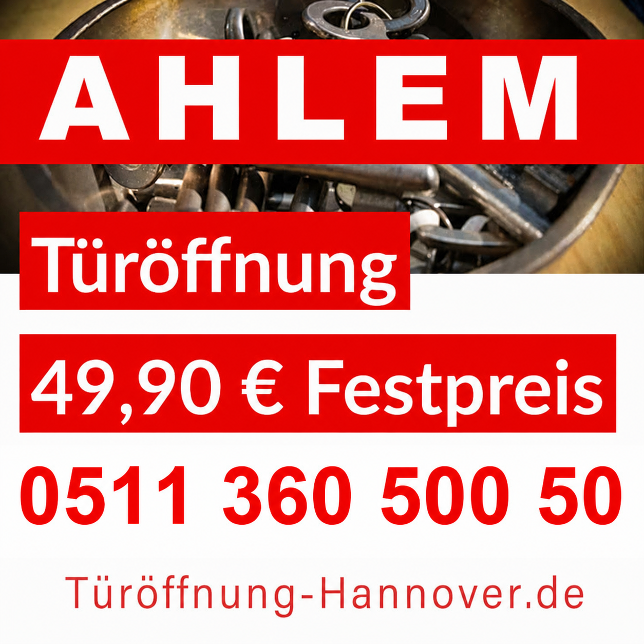 Türöffnung in Hannover-Ahlem